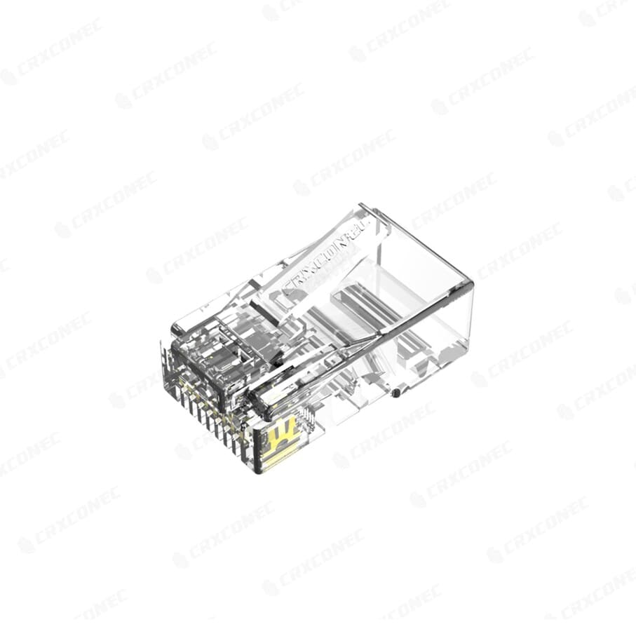 کانکتور RJ45 کارخانه‌ای بدون شیلد برای کابل U/UTP رده Cat6