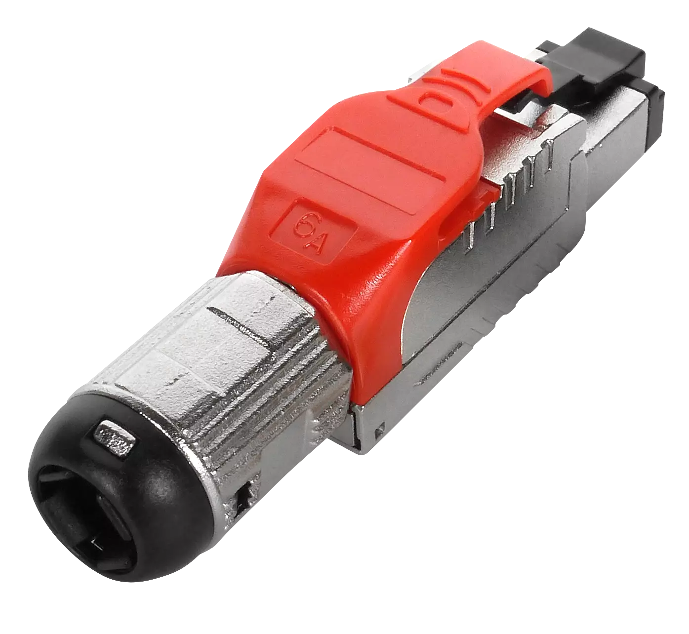 پلاگ RJ45 اسمبلی فیلد صنعتی Cat6A STP، با مدیریت سیم یکپارچه و رنگ‌بندی ICON